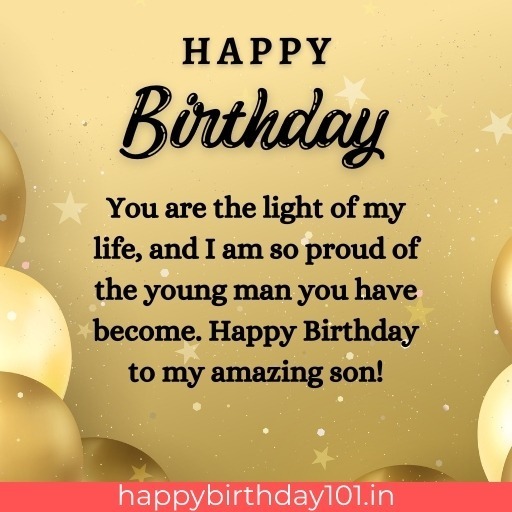 Best Happy birthday wishes for son 2024 | HappyBirthday101