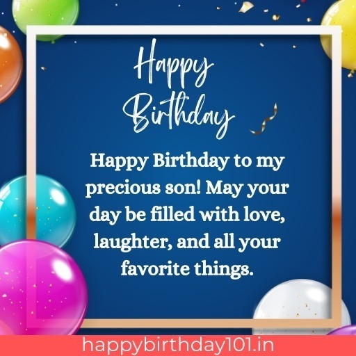birthday wishes for my son