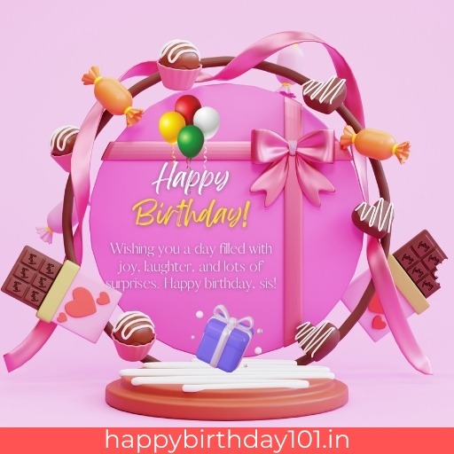 Birthday wishes for Sis