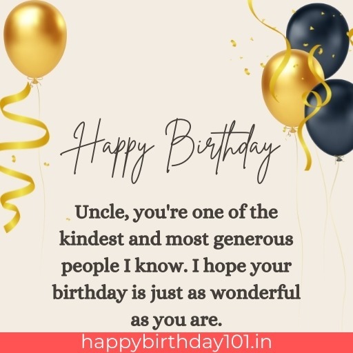 happy birthday wishes to uncle