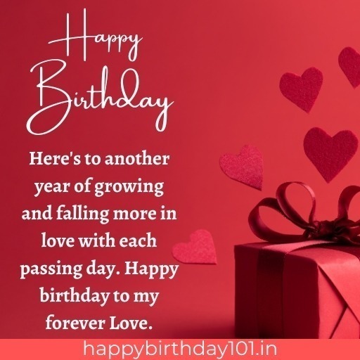 Birthday wishes for love