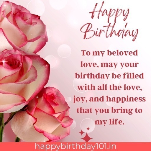 birthday wishes for love